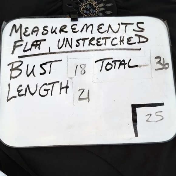 Gathered Beaded Front Top by Ideology NWT M - Picture 3 of 5